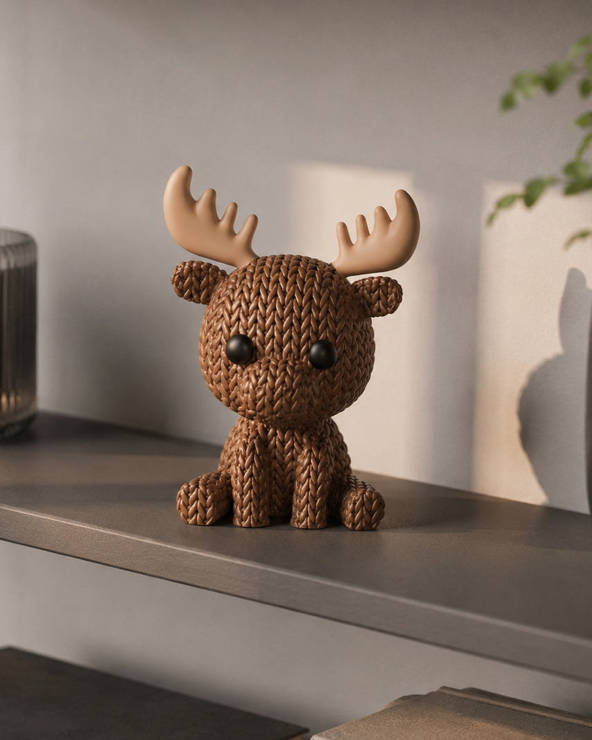 Figurine élan – décoration scandinave pour la maison