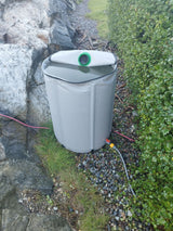 Collecteur d'eau de pluie pour descente de gouttière – adaptateur pour arrosage par gravité