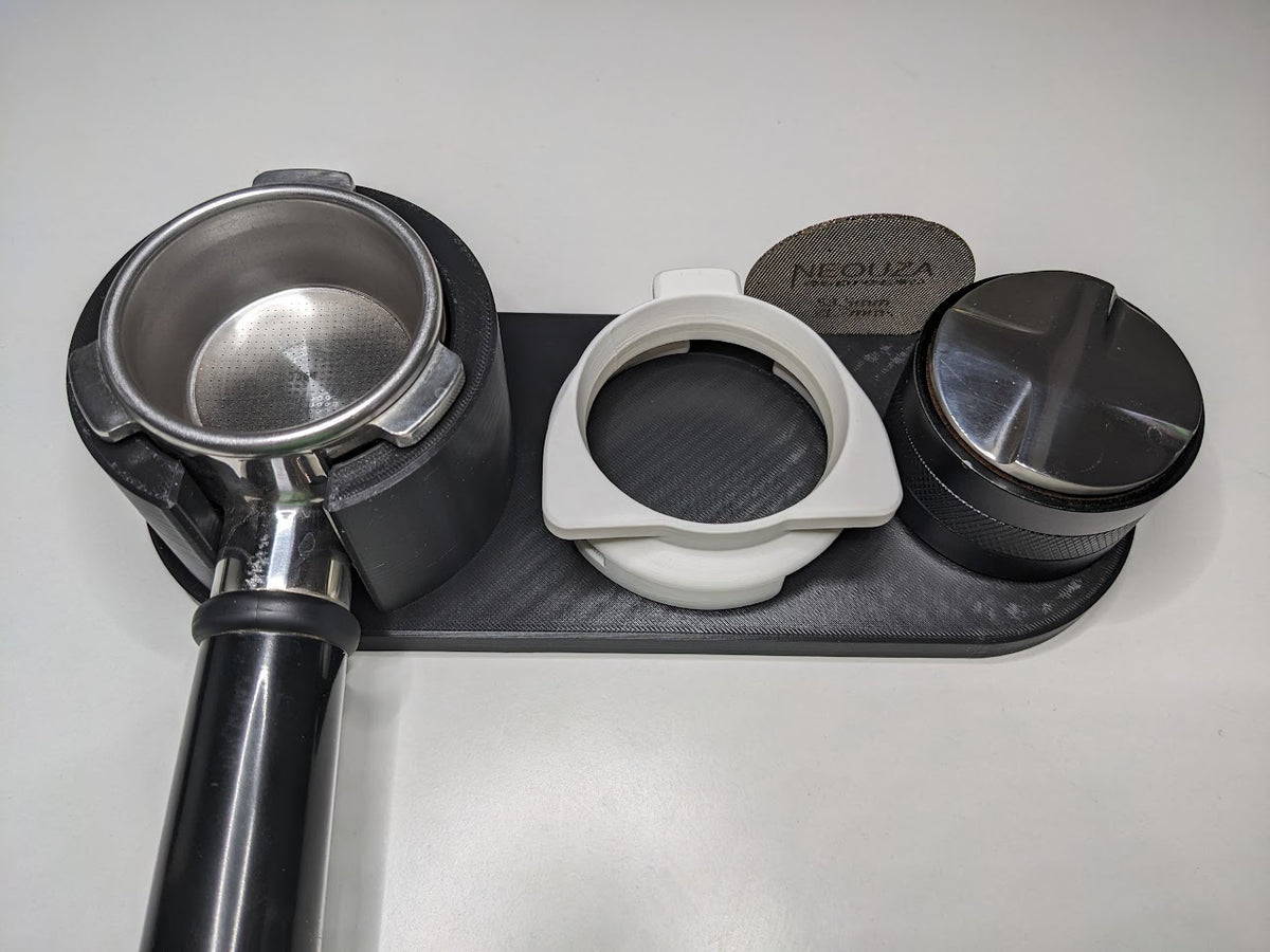 Station de tassage Breville/Sage avec emplacement pour filtre en maille métallique