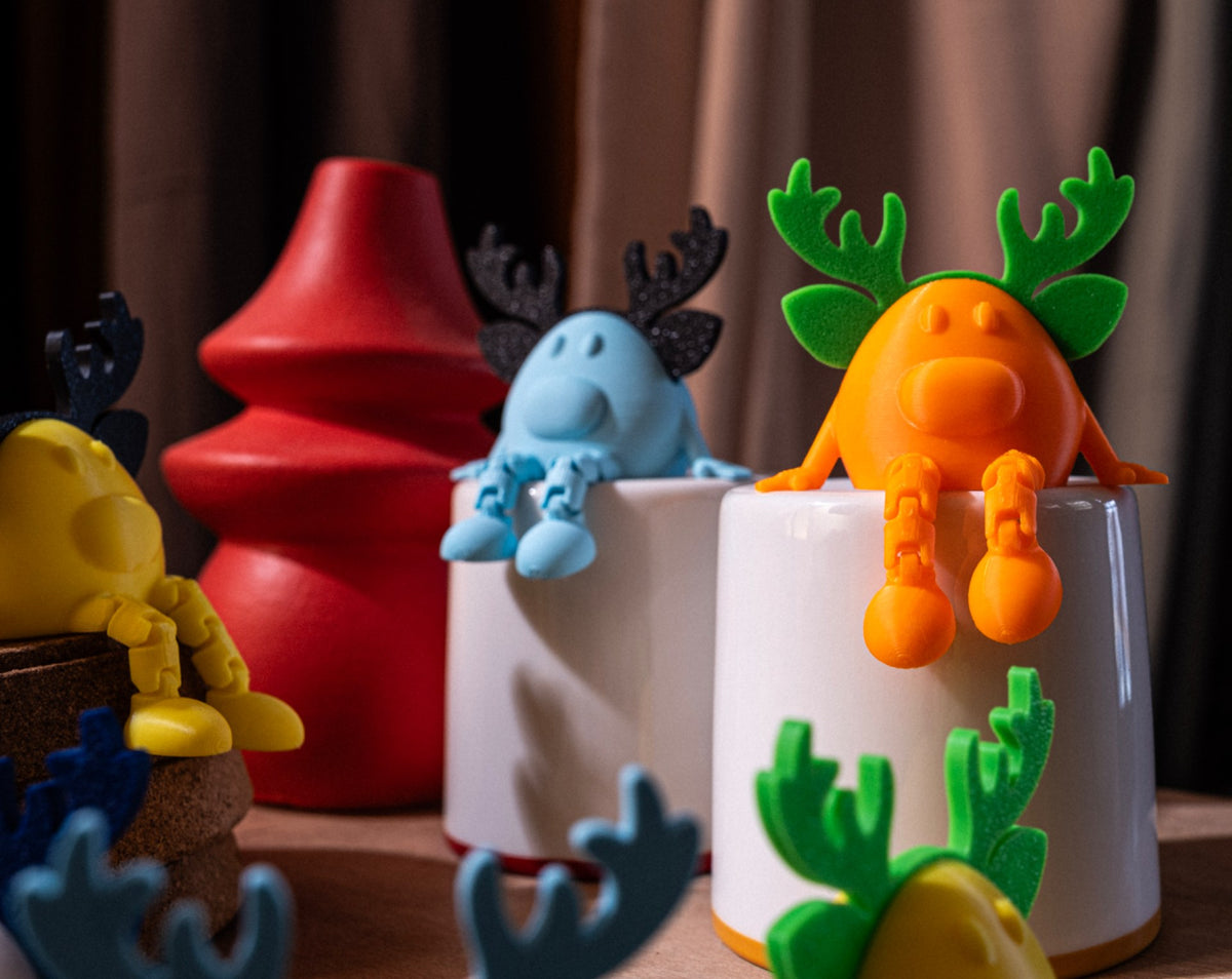 Petite figurine de renne pour Noël
