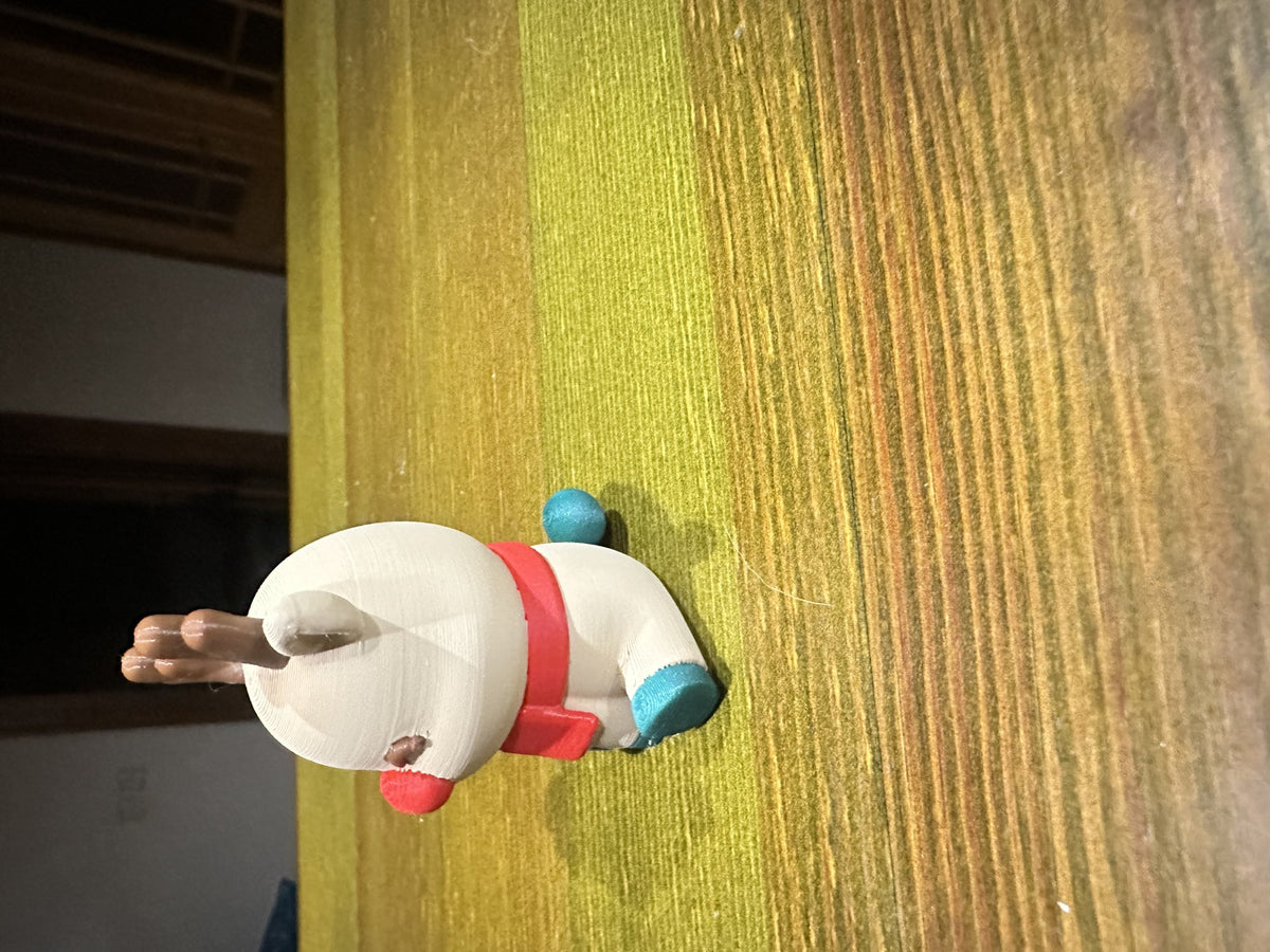 Adorable renne au nez rouge avec écharpe