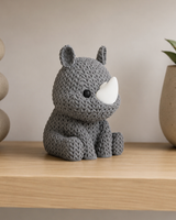 Figurine rhinocéros – charmante décoration de table