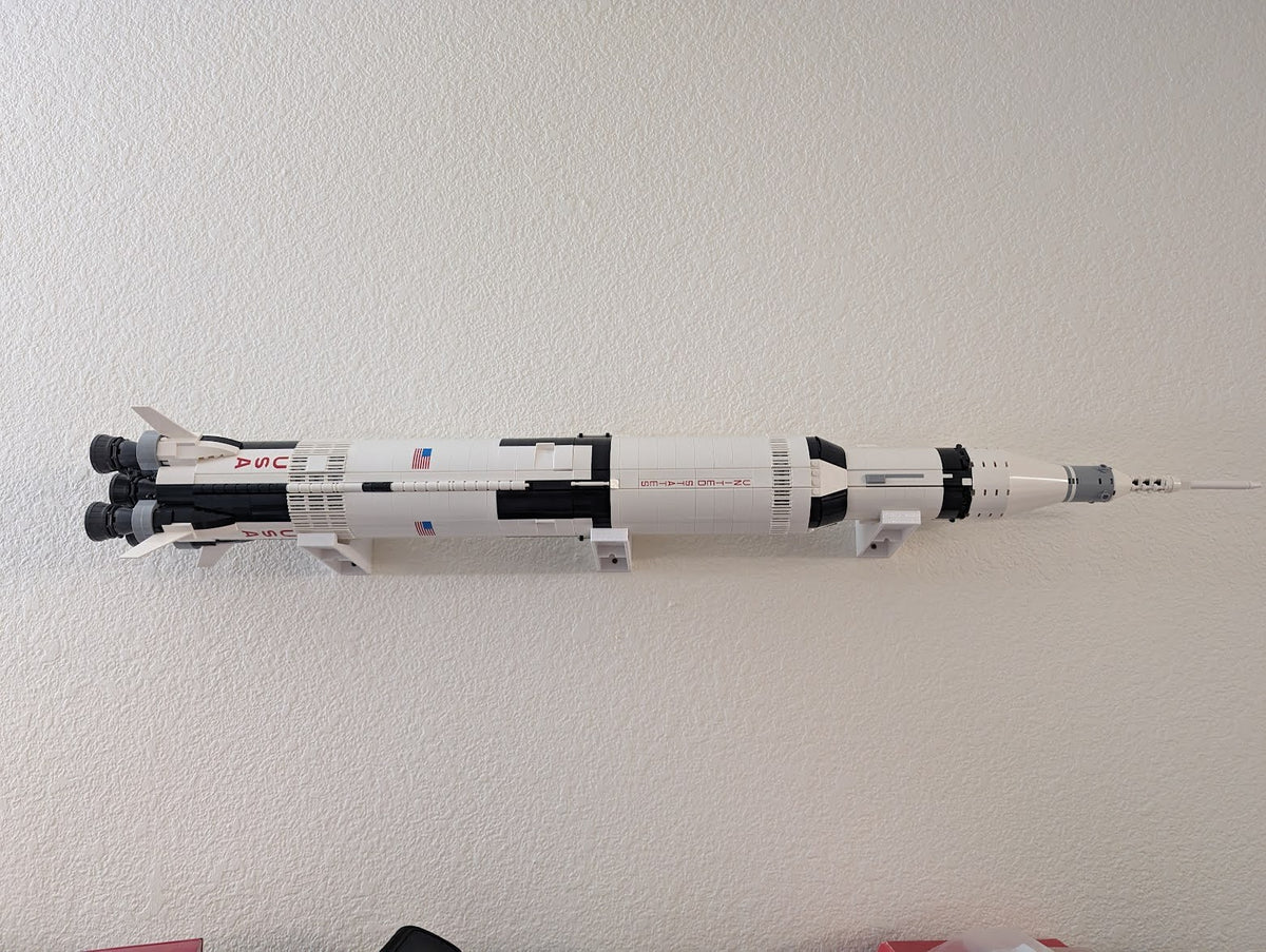 Support mural pour LEGO Saturn V – lot de 3