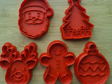 Emporte-pièces aux motifs de Noël traditionnels