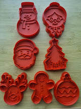Emporte-pièces aux motifs de Noël traditionnels