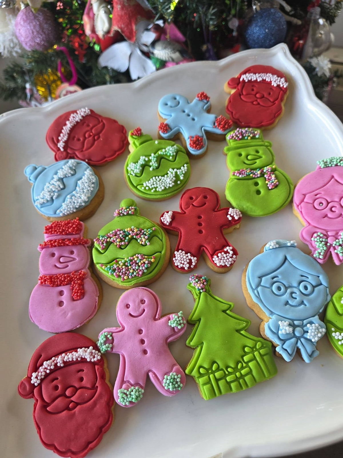 Emporte-pièces aux motifs de Noël traditionnels