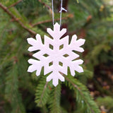 Flocons de neige décoratifs – lot de 12 pour le sapin