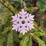 Flocons de neige décoratifs – lot de 12 pour le sapin