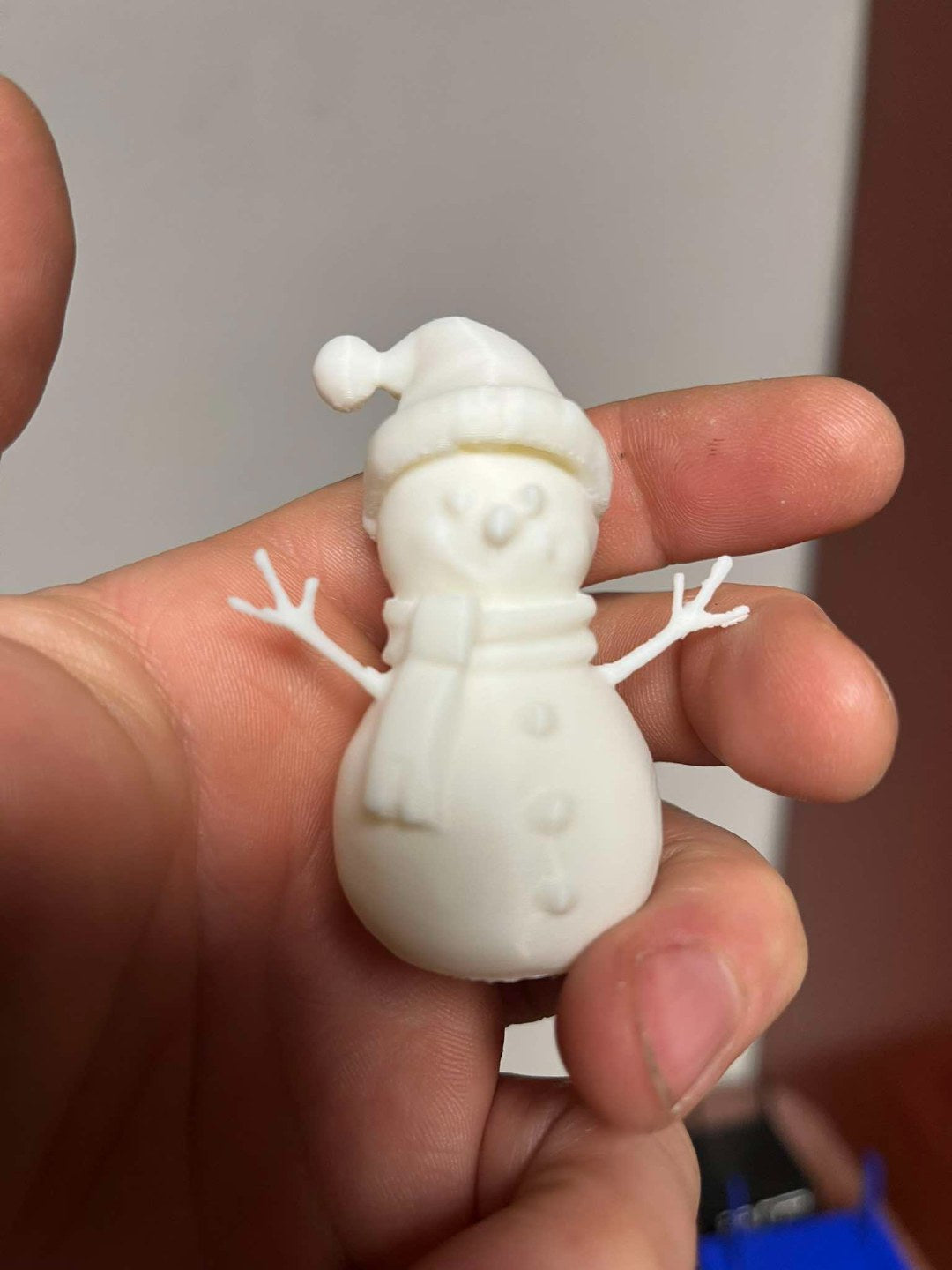 Lot de 3 jolies figurines bonshommes de neige
