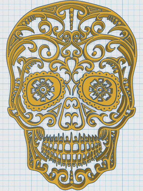 Figurine décorative de crâne en sucre pour le Día de los Muertos, n° 22