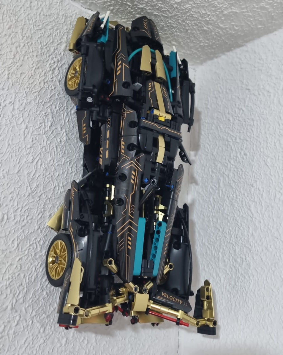 Support mural pour LEGO Technic avec système ToylinX