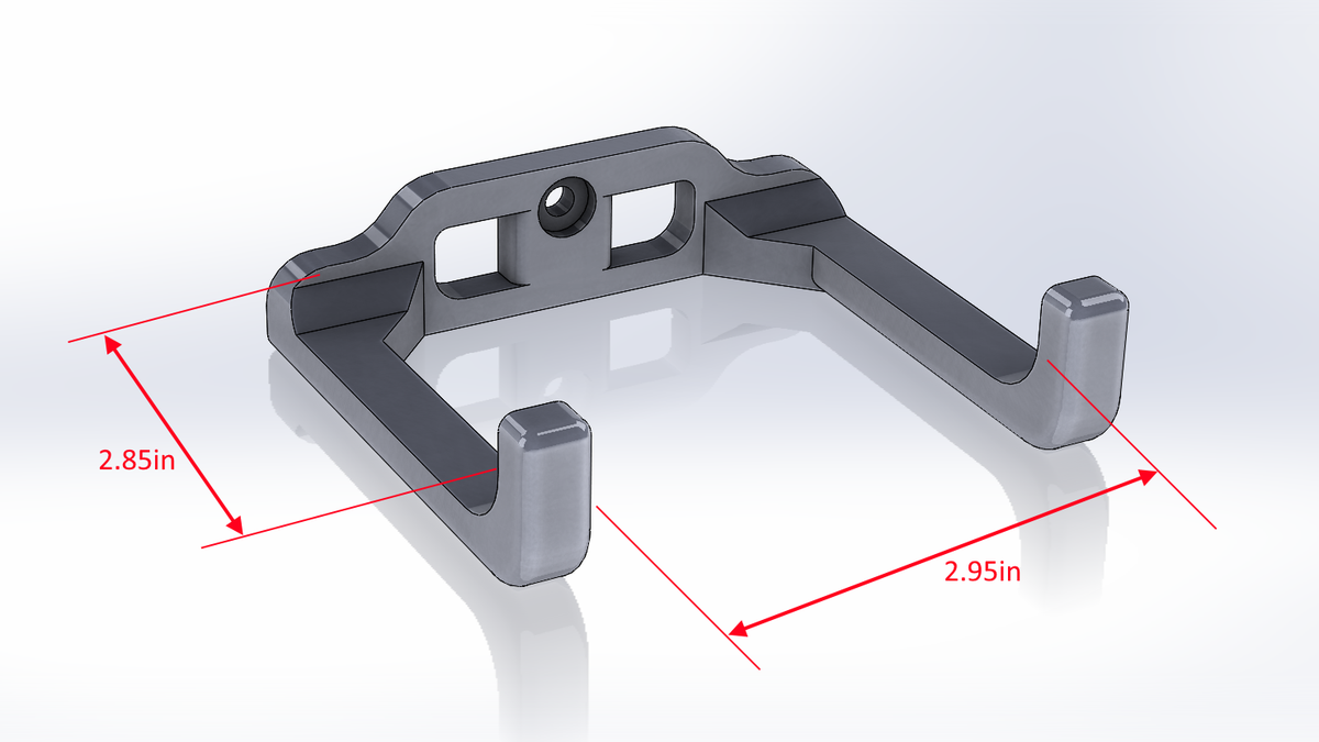 Support mural pour LEGO Star Wars TIE Fighter (75300, 7146, 7263)