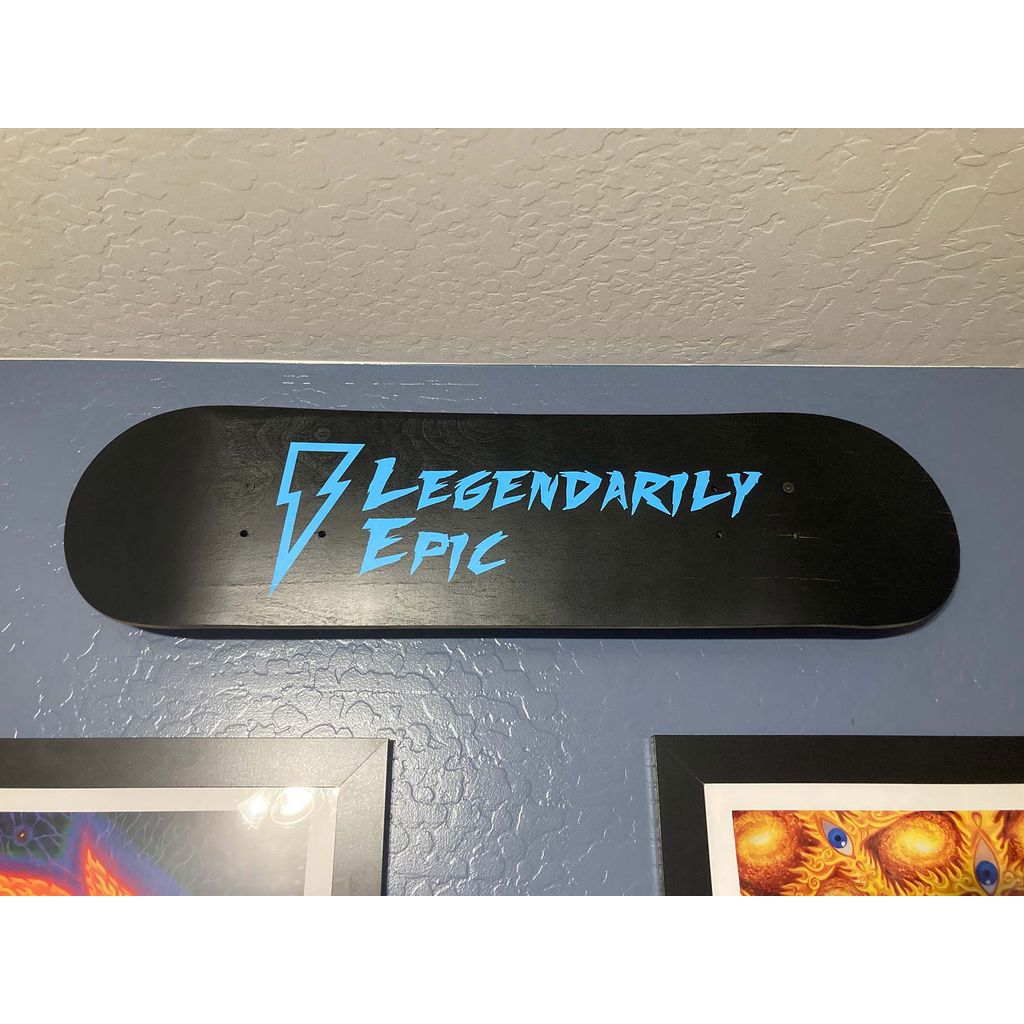 Support mural pour plateau de skateboard