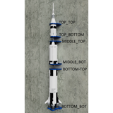 Support mural pour LEGO Saturn V
