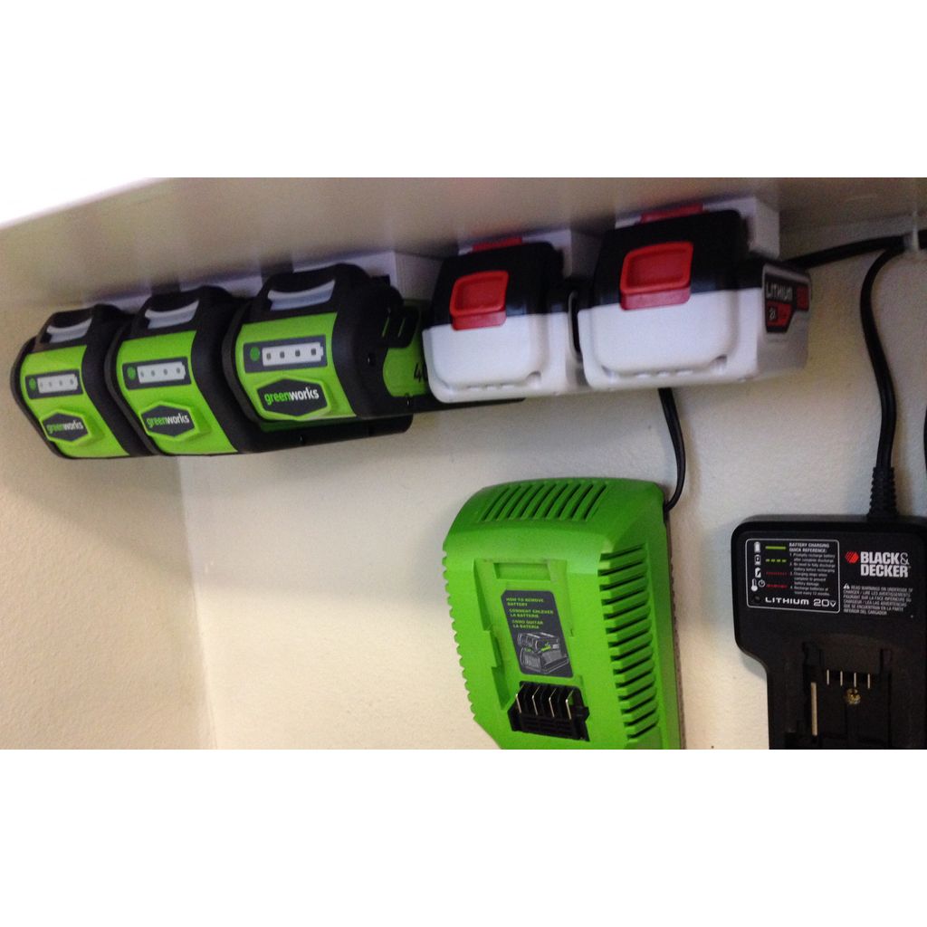 Support mural et pour meuble pour batterie Black & Decker 20 V