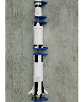 Support mural pour LEGO Saturn V