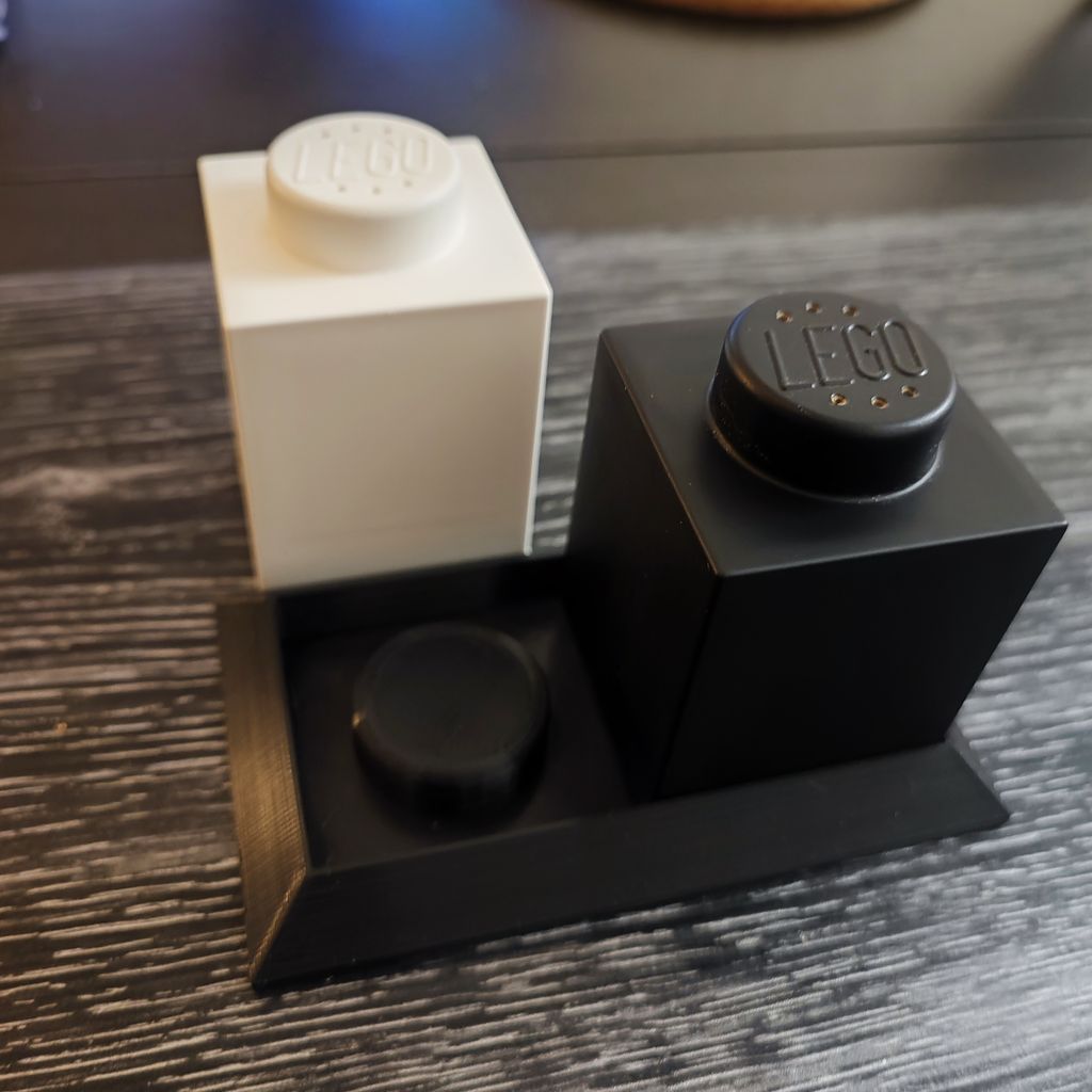 Support pour salière et poivrière LEGO