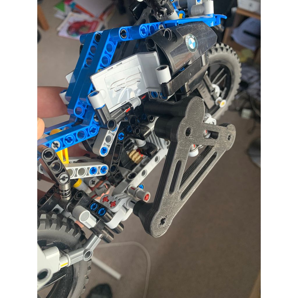 Support mural pour moto LEGO Technic BMW R1200GS