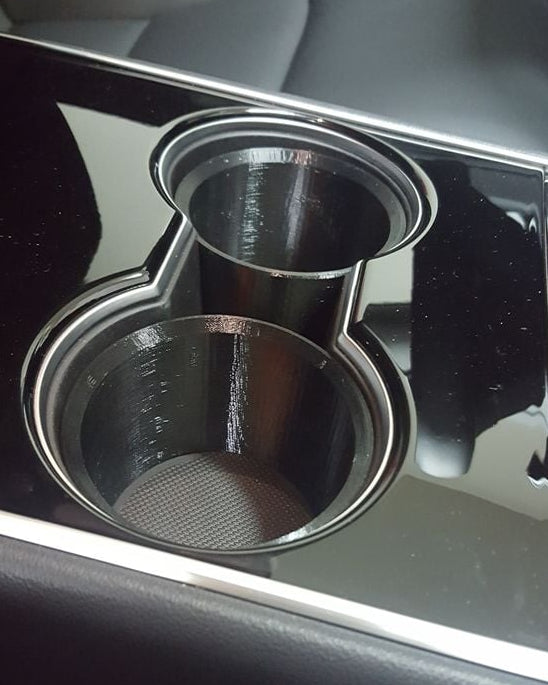 Insert pour porte-gobelet de Tesla Model 3 – maintient les bouteilles droites