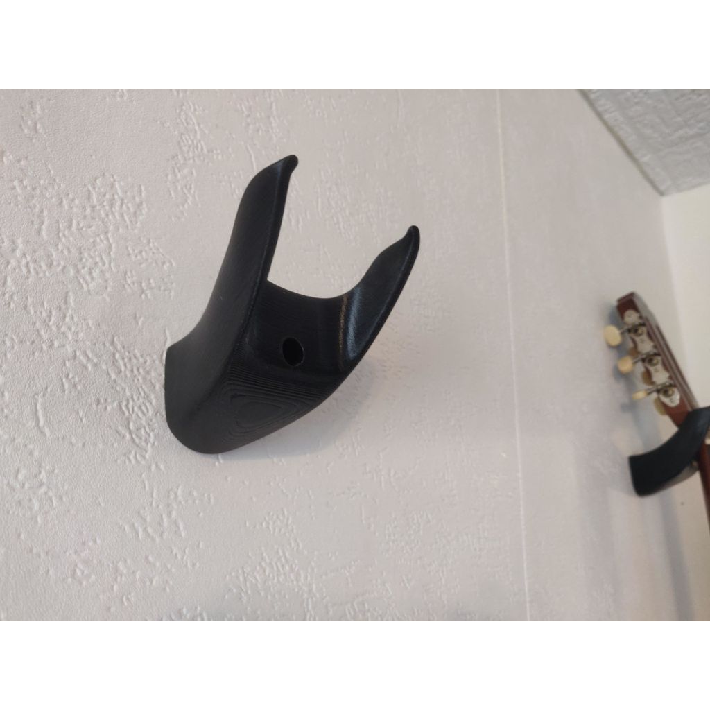 Support mural de guitare – fixation par une seule vis