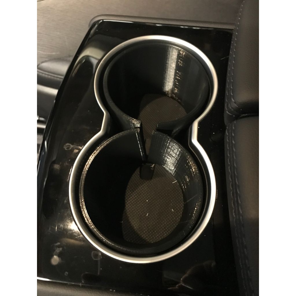 Insert pour porte-gobelet Tesla pour bouteilles d'eau de 500 ml