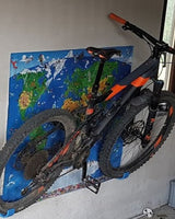 Support mural pour vélo sur pédales VTT Cube (remix)