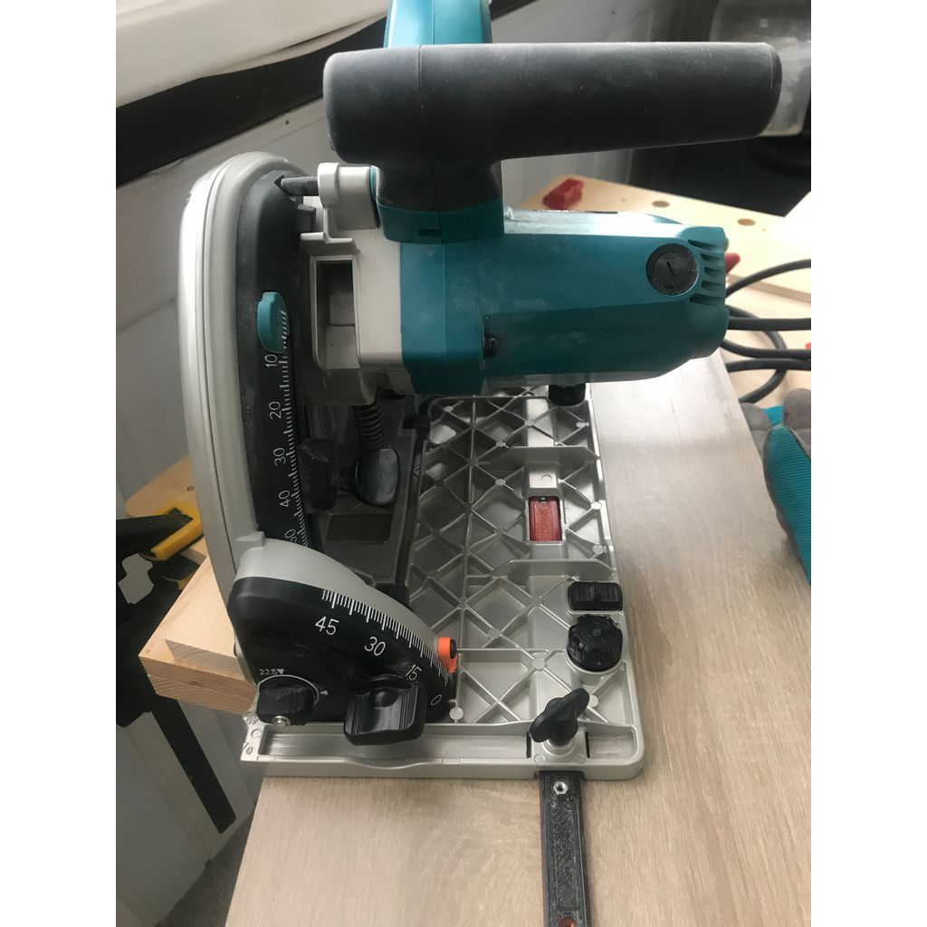 Rail de guidage pour scie circulaire – compatible avec Makita SP6000