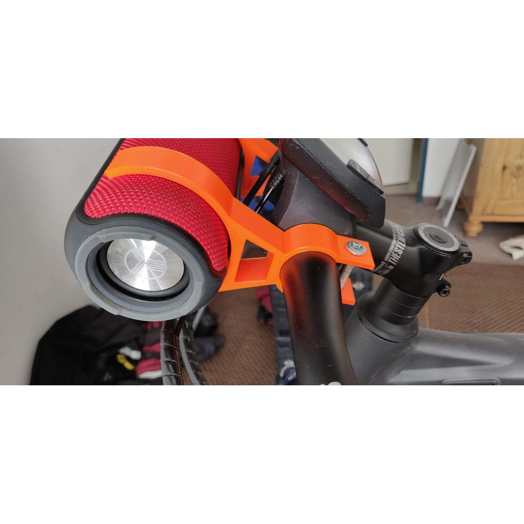 Support vélo pour enceintes Bluetooth de 75 mm
