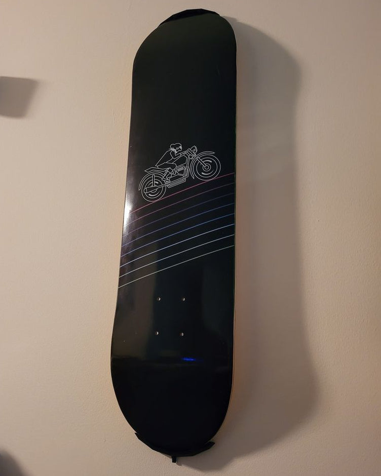 Support mural pour plateau de skateboard – sans vis