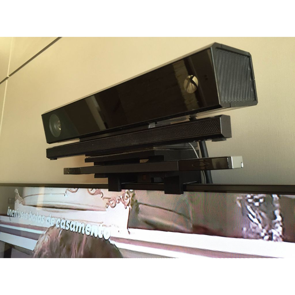Support TV pour Xbox Kinect, Wii Sensor Bar et webcam