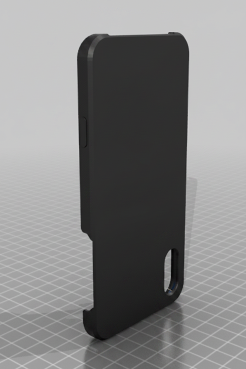 Coque de protection fine pour iPhone X et XS