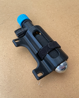 Support CO2 pour vélo – compatible avec le porte-bidon