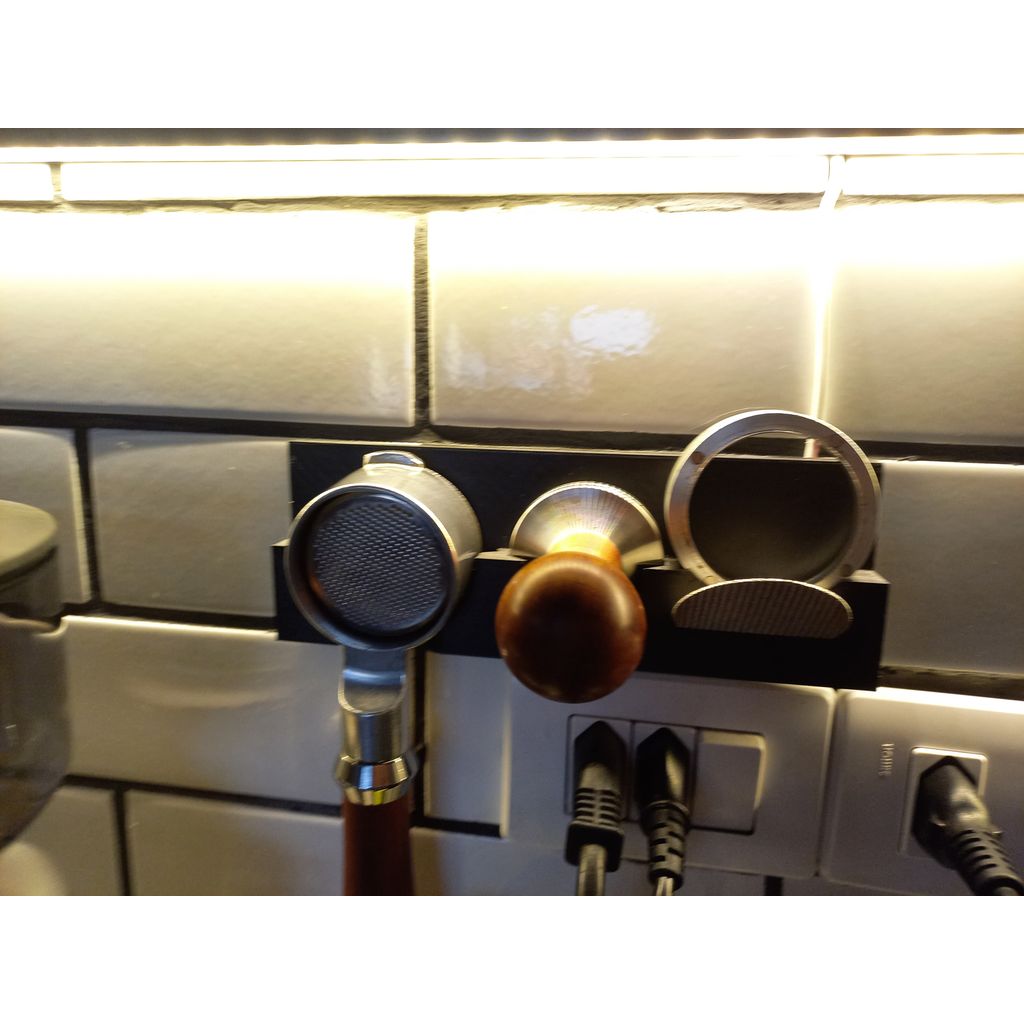 Organiseur de porte-filtre 51 mm avec support d'entonnoir – V2
