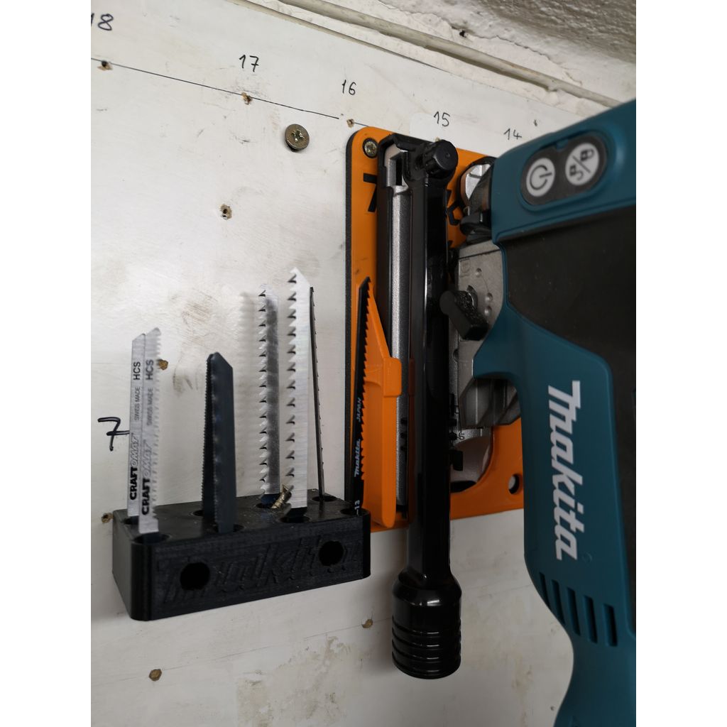 Support mural pour scie sauteuse Makita DJV181 – toujours prête