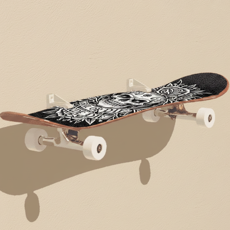 Support mural pour skateboard – accrochez votre board au mur