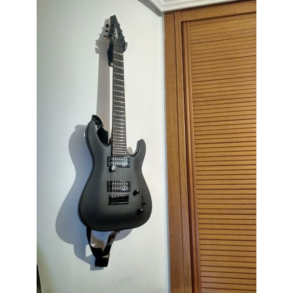 Support mural pour guitare 7 cordes avec logo Gojira