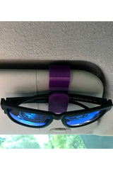 Porte-lunettes de soleil pour pare-soleil de voiture – clip sécurisé
