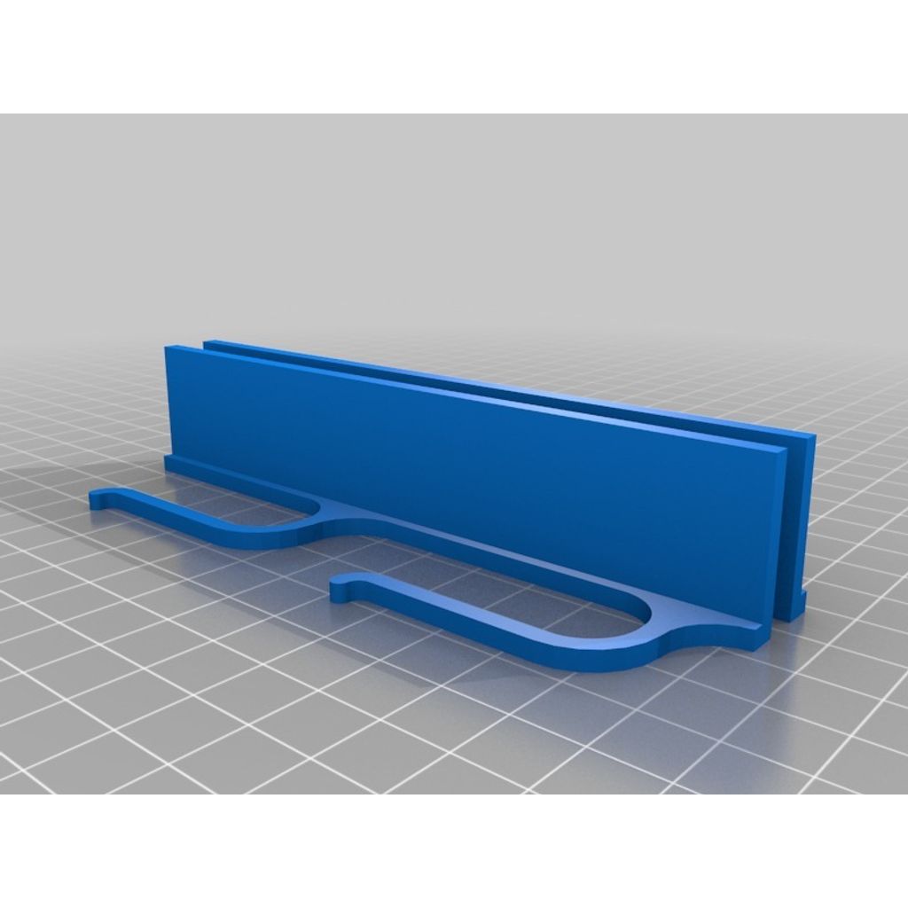 Support mural pour baguettes de batterie – système sur rail
