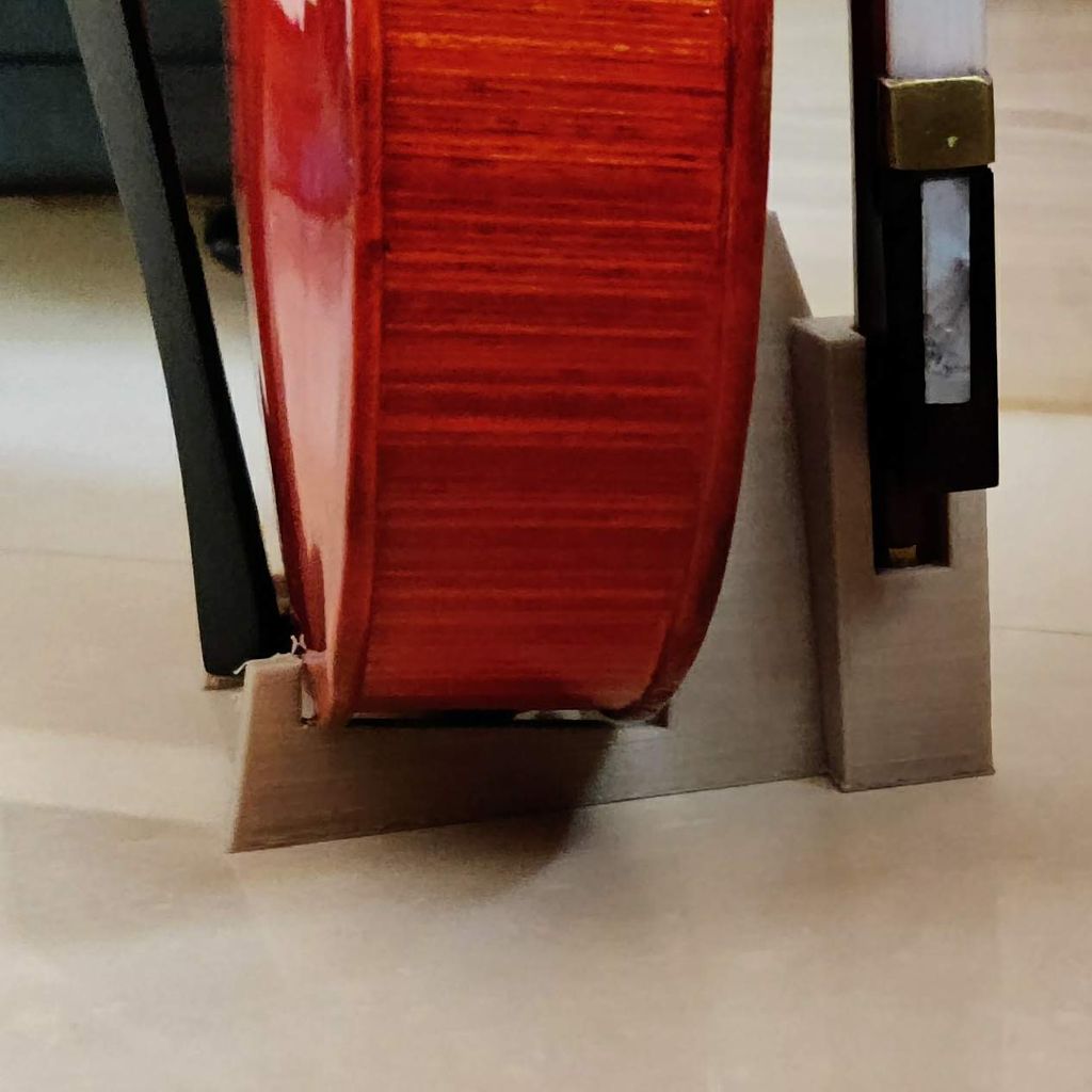 Support de violon autoportant avec porte-archet