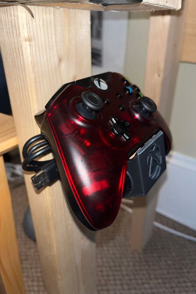 Support mural pour manette Xbox avec gestion des câbles