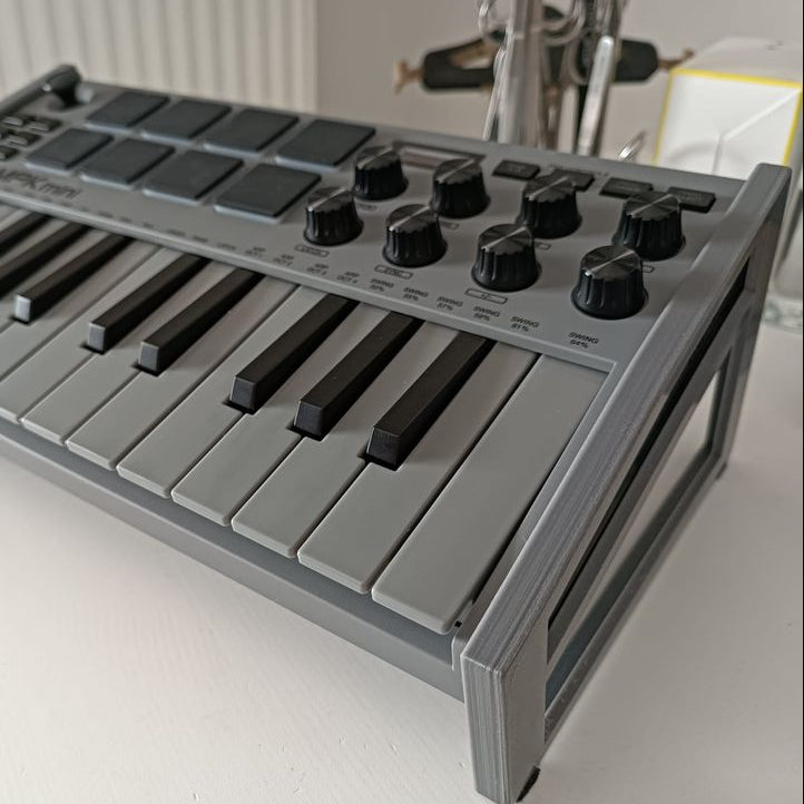 Support pour clavier AKAI MPK Mini incliné à 15°
