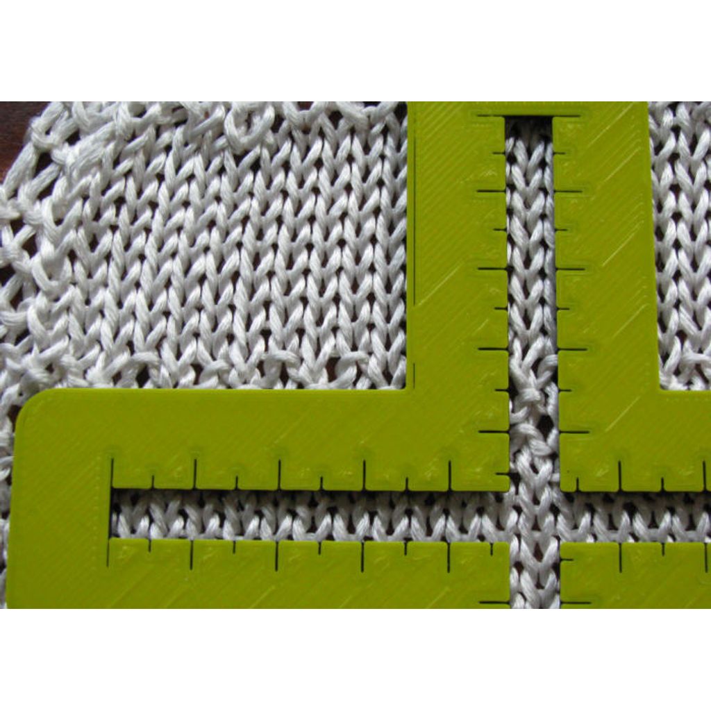 Règle de tricot – compteur de mailles pour le tricot