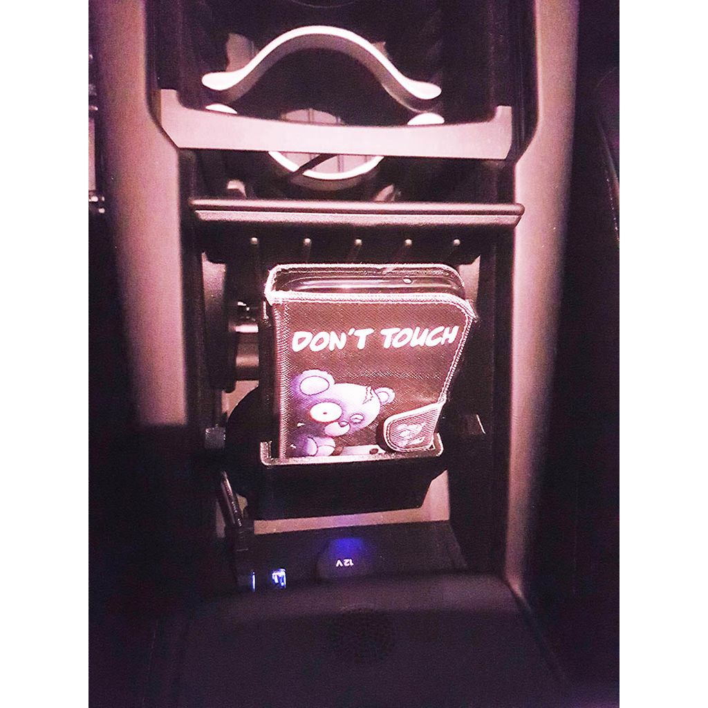 Support pour chargeur de téléphone sans fil Qi pour Tesla Model S