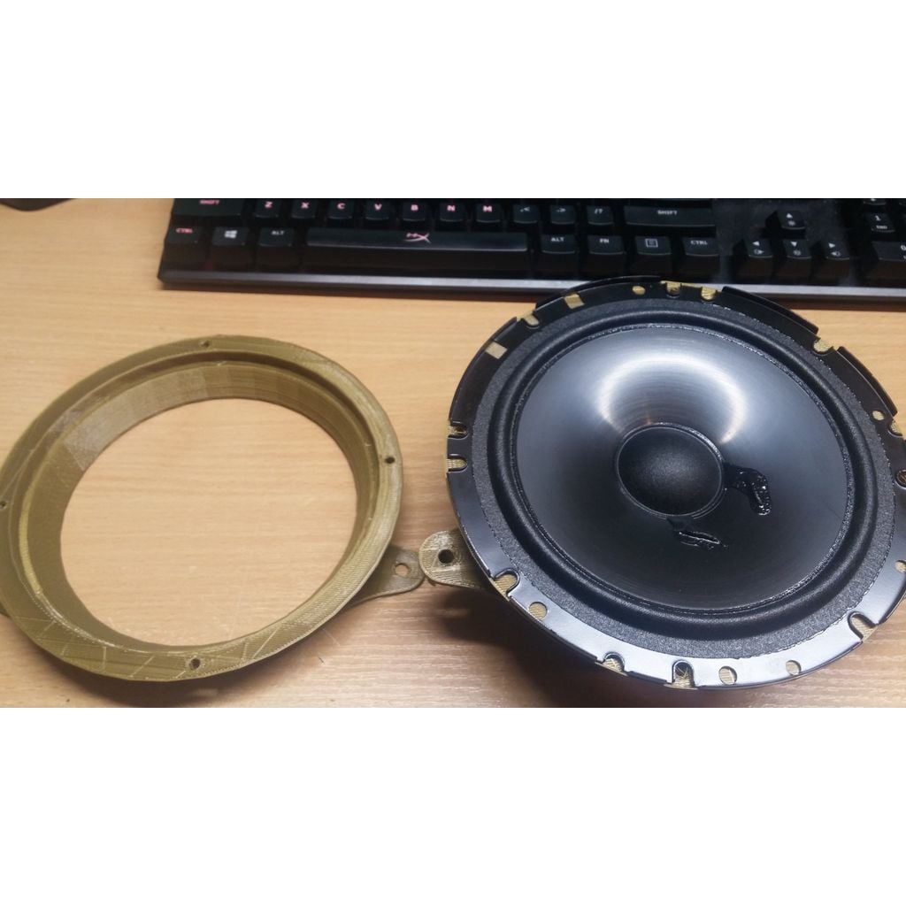Adaptateur de haut-parleur 165 mm pour porte avant de Mercedes Classe C W202