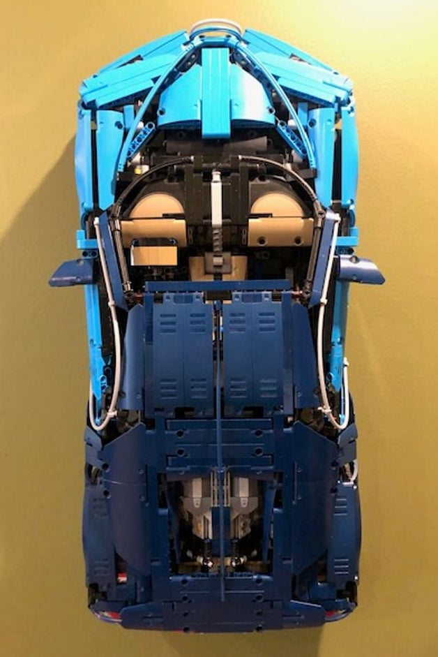 Support mural pour LEGO Technic Bugatti – fixation par 2 vis