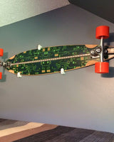 Support mural pour longboard et skateboard