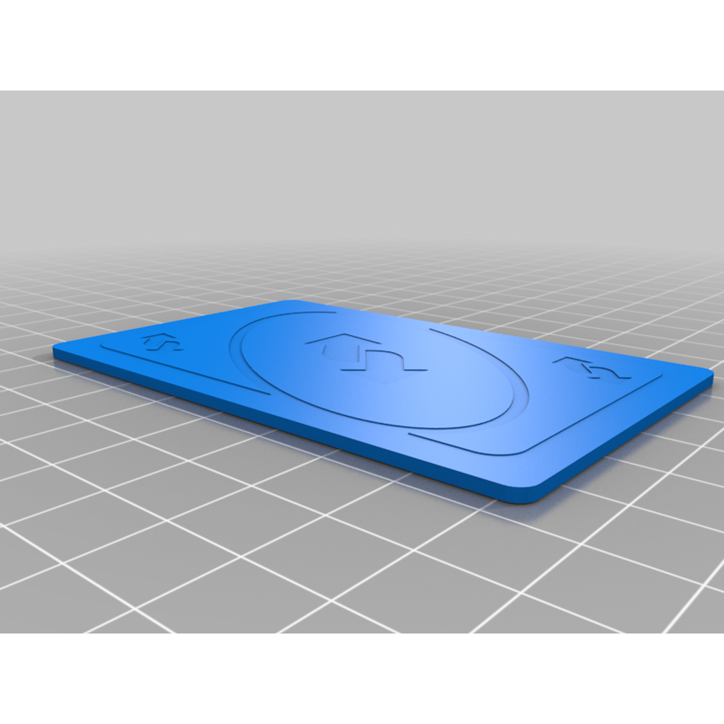 Carte Uno Reverse – impression 3D pour double extrusion