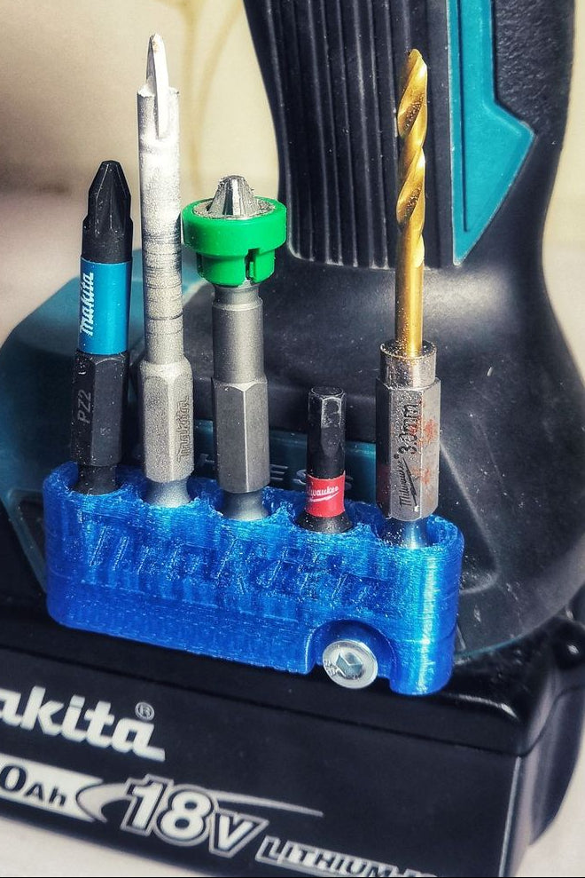 Porte-embouts magnétique pour perceuses Makita, gauche et droite