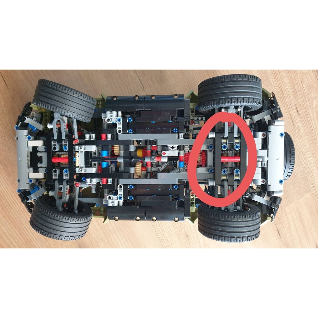 Support mural pour LEGO Land Rover Defender 42110