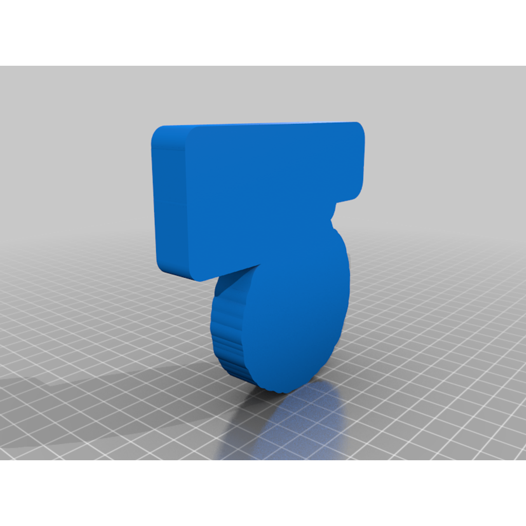 Logo Bob Ross imprimé en 3D